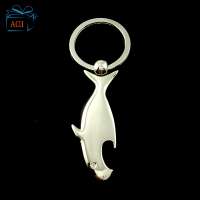 custom animal shape keychain bottle opener