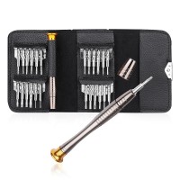 25 in 1 Screwdriver Electronics Repair Tools Wallet Set Portable hanging design