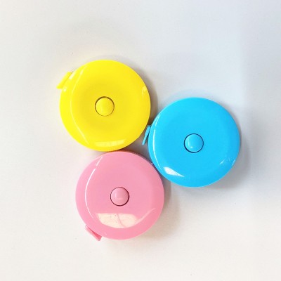 Heavy-Duty Cute 1.5m tape measure with keychain mini Promotion Rulers Cloth Sewing