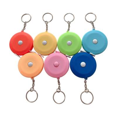 good quality Cute 1.5m tape measure with keychain mini Promotion Rulers Cloth Sewing