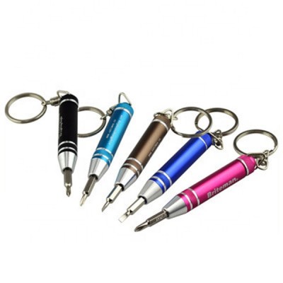 Promotional Cheap choose 3 in 1 screwdriver mini pen aluminum alloy tool screwdriver with laser logo