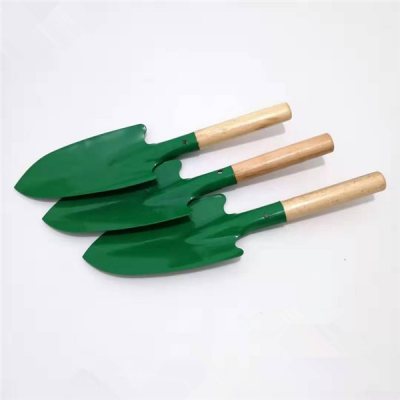 Hot Sale Cheap Price Garden Tools Gardening wooden handle flower shovel