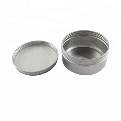 Aluminum Cosmetic Packaging Jar with Silkscreen Printing on Lid