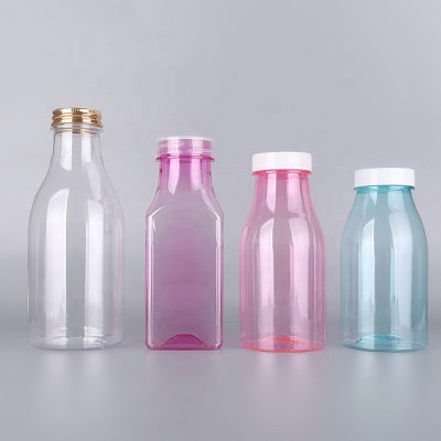 New style clear PET bottle plastic Fruits Juice Water Bottle 300ml,350ml,400ml,500ml on sale