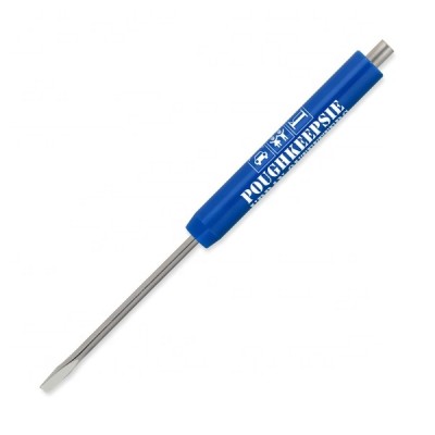 Imprinted Zippy (R) Screwdriver regular blade screwdriver with magnetic top