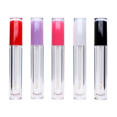 6.7ML Colorful AS Empty clear  lip gloss container lip gloss tube packaging liquid lipstick container lipstick tube